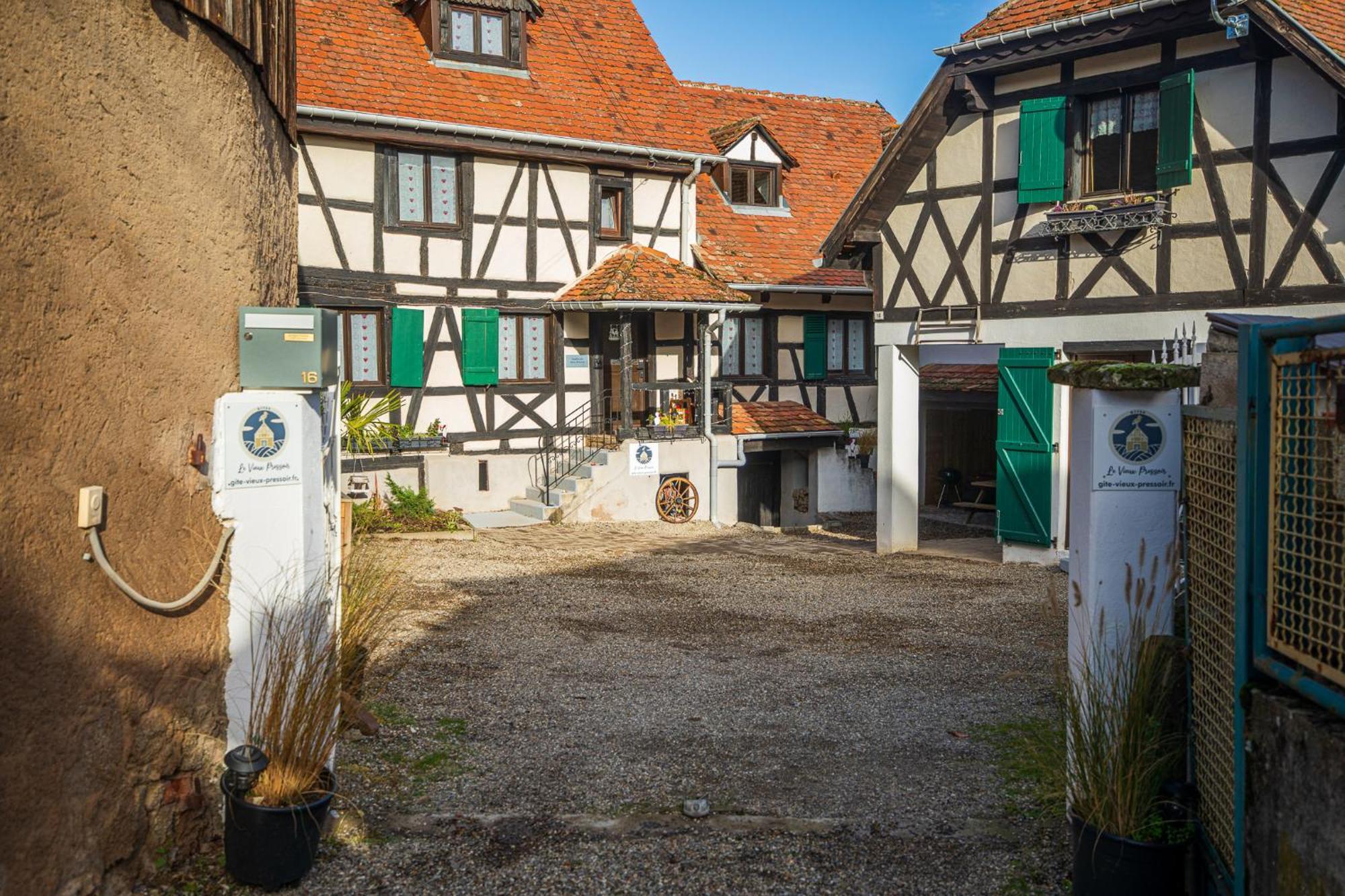 Villa Le Vieux Pressoir Dieffenthal Esterno foto